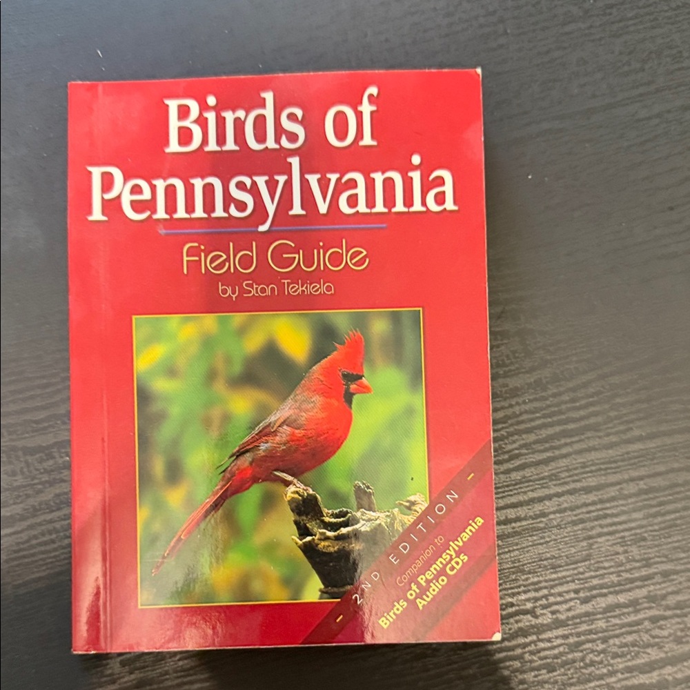 Birds of Pennsylvania Field Guide - Red Cover
